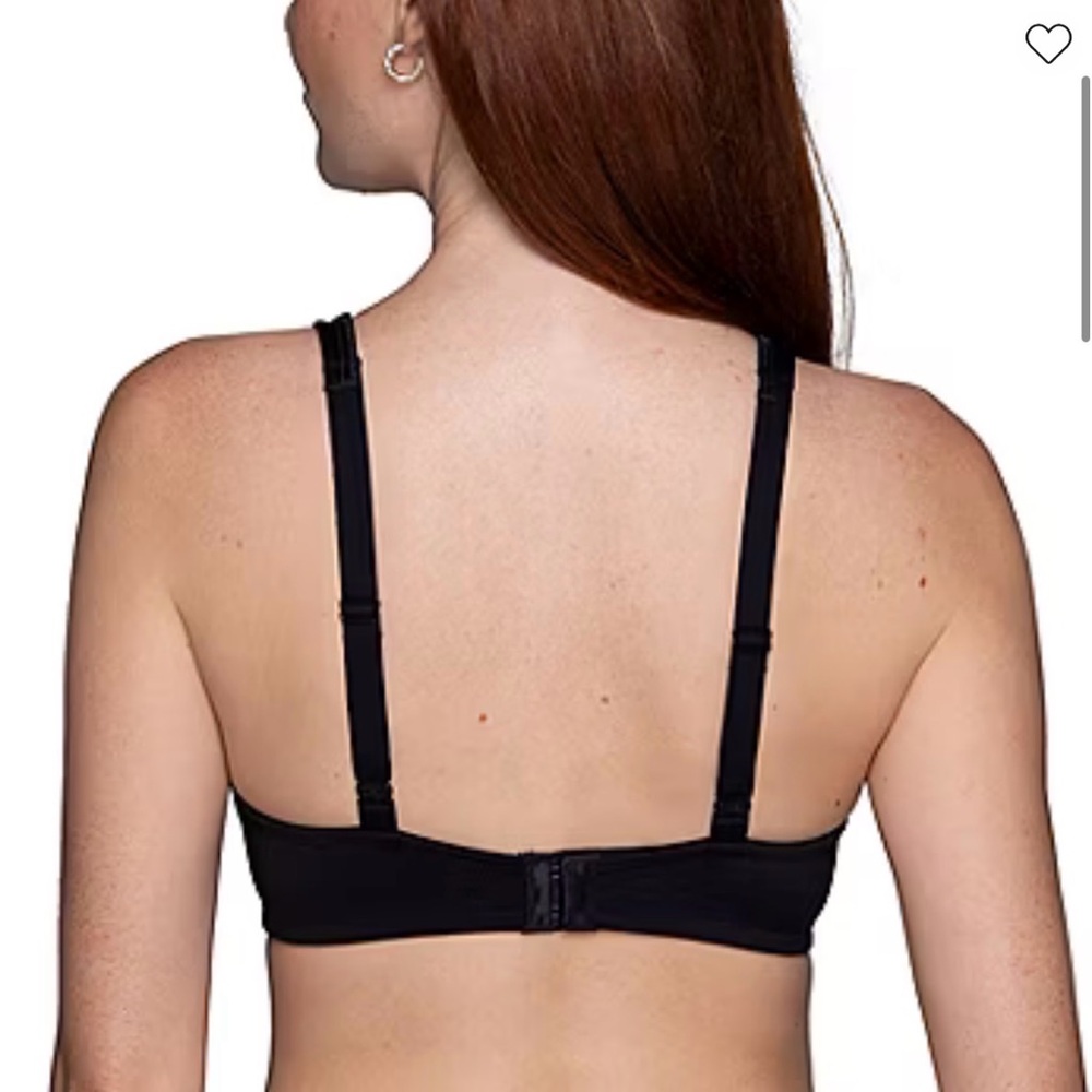 Vanity Fair Black Wireless Full Coverage Bra Size… - image 3